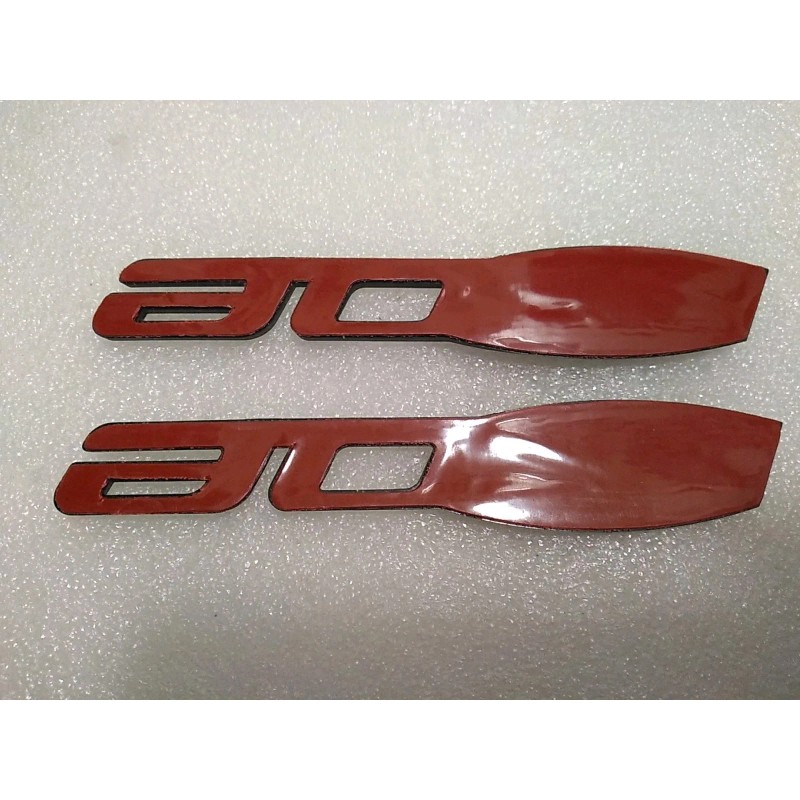 505HP Matte Black C6 Z06 505 HP Emblem Fender Badge