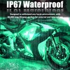 XT AUTO Green 12v 15 Led 30cm Car Flexible Waterproof