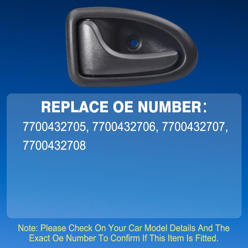 Kacepar Car Door Handle, Car Grab Handle, Car Door Latch