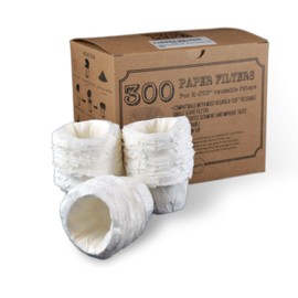 canFly Disposable K-Cup Paper Filter for Keurig Single Cup Coffer Filters Compatible with Ekobrew, EZ-Cup and Other Reusable K-Cup Filters (300 Count)