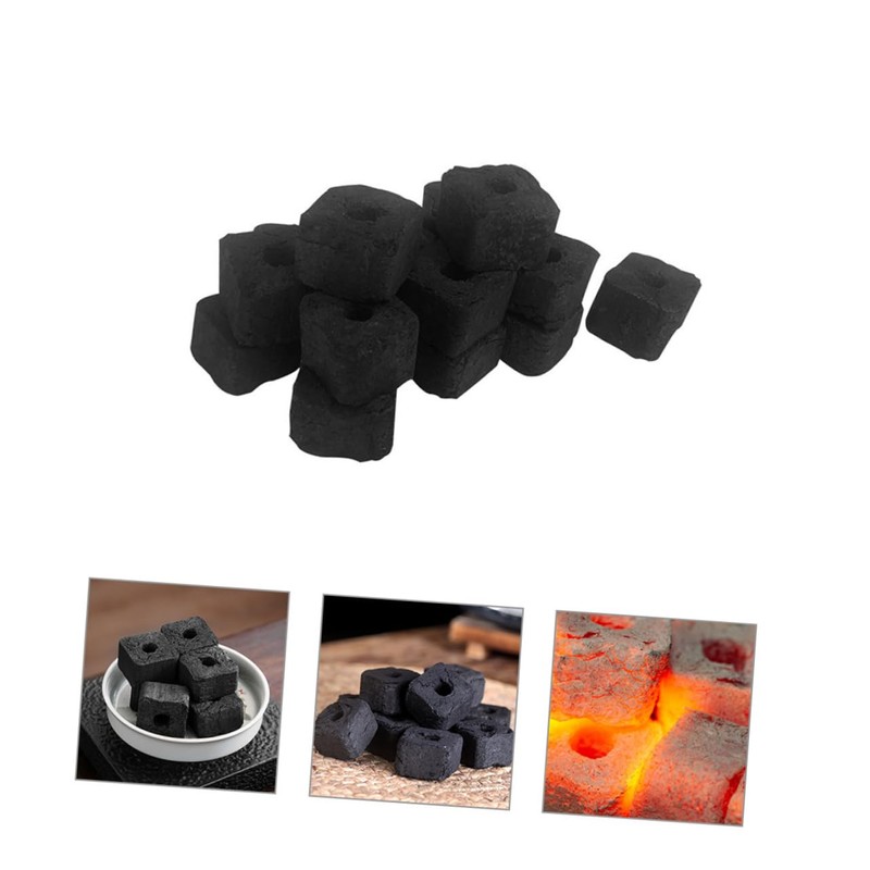BESPORTBLE Outdoor Charcoal 500g Bamboo Charcoal Tablets Heating Fire Charcoal