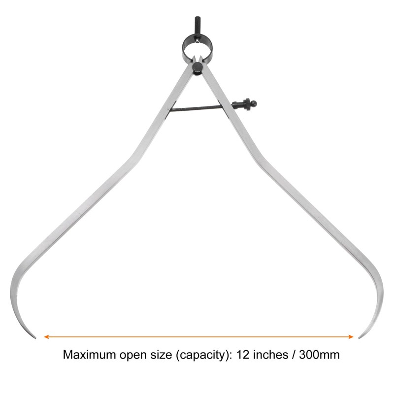 sourcing map Spring Joint Caliper 12 inch / 300mm Steel