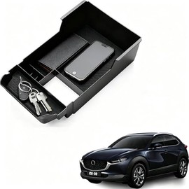 Accesorios Compatibles con Mazda CX30,Organizador de Consola Central,Caja de Almacenamiento Central(Compatible con Mazda CX-30 2020/2021/2022/2023/2024/2025)