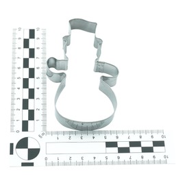 BekkiB - Snowman Cookie Cutter for Christmas and Advent - Stainless Steel Mould Dishwasher Safe - 2008