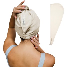 Sand Cloud Terra Hair Towel - Ivory