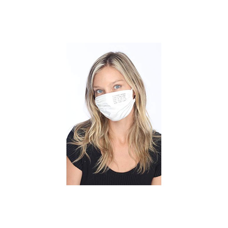 PJ Harlow Face Mask, Pearl, Large