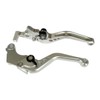 Zafina-UP Silver CNC 6 Position Shorty Brake Clutch Lever for