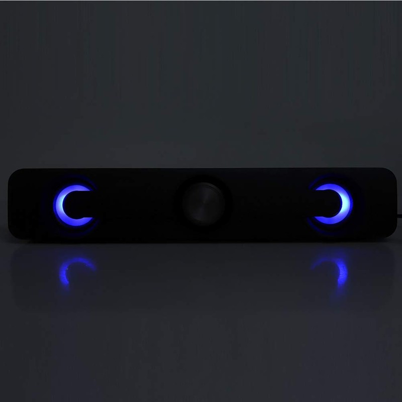 Topiky Soundbar, Computer Laptop Speaker, Small Professional Speaker, 3.5 mm,