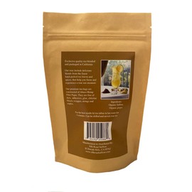 Organic Saffron Organic Ginger Herbal Tea - for better health and wellness