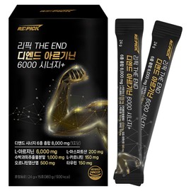 Repick Repic The End Arginine 6000 Citrulline Ornithine Synergy+, 30 capsules, 24g / 리픽 디엔드 아르기닌 6000 시트룰린 오르니틴 시너지+, 30개, 24g