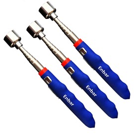 20lb Telescoping Magnetic Pick Up Tool Extendable 31" Telescopic Magnet Stick Useful for Hard-to-Reach,Sink Drains Mechanic Automotive Gifts for Men Women Husband Birthday Father's Day(3PCS)