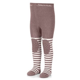 Sterntaler Unisex Baby GOTS Crawling Tights Emmi Tights, brown