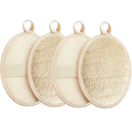Pack of 4 Shower Sponge, Loofah Sponge, Bath Sponge, Loofah, Shower Sponge, Body Exfoliating Sponge, Loofah Sponge Body, Loofah Sponge