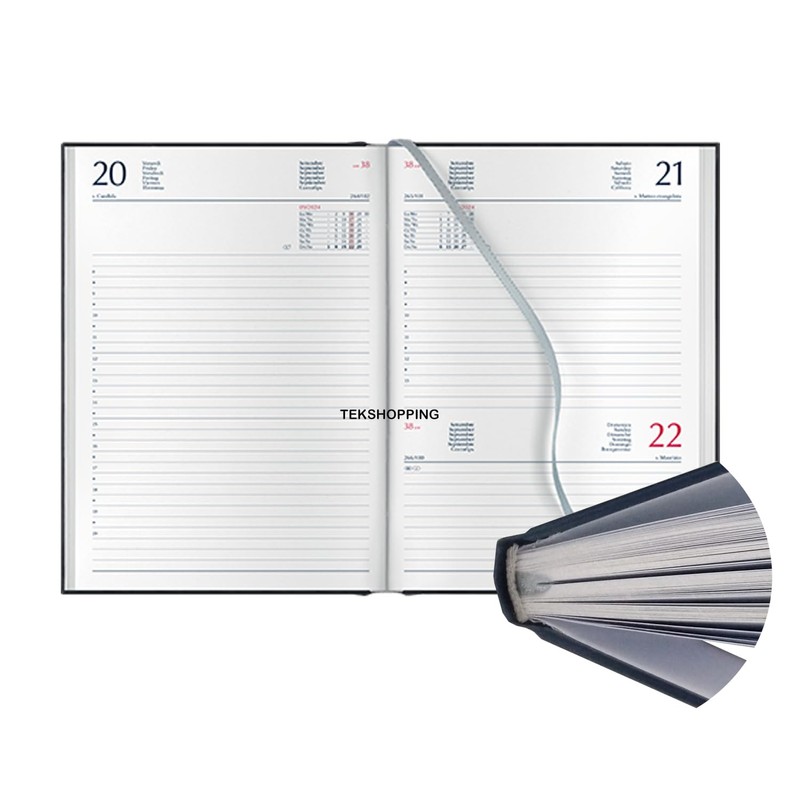 Agenda 2025, Daily Diary 2025, Format 15 x 21 cm,