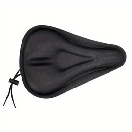 AXCSBI01 Gel Bicycle Saddle Cover Padded Bicycle Saddle Anti-Prostate Prostate