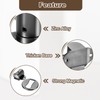 QUARKZMAN Magnetischer Türstopper, leiser magnetischer Bodentürstopper, verstellbarer Bodentürfang mit Klebeband