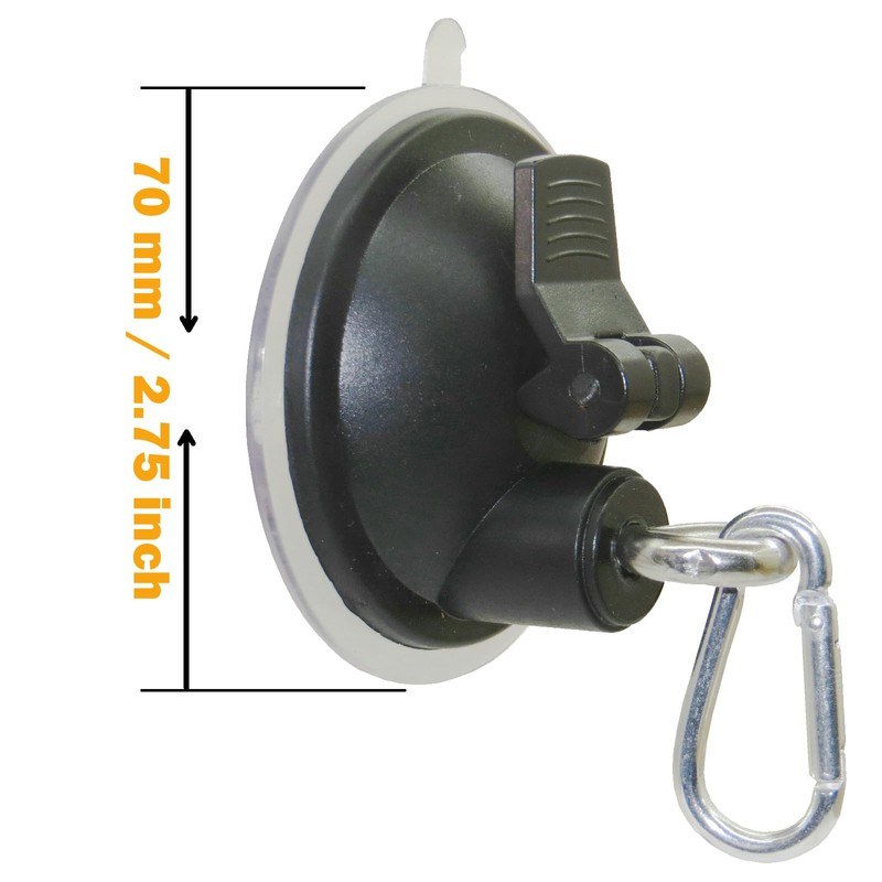 Pmsanzay 2Pack Suction Cup Hooks Cleat for Pet Dog &