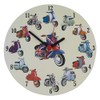 Scooter Collage Clock - Vespa - Lambretta - MS20