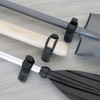 Pack of 2 shovel holders, 5/8 inch - 2-1/4 inch