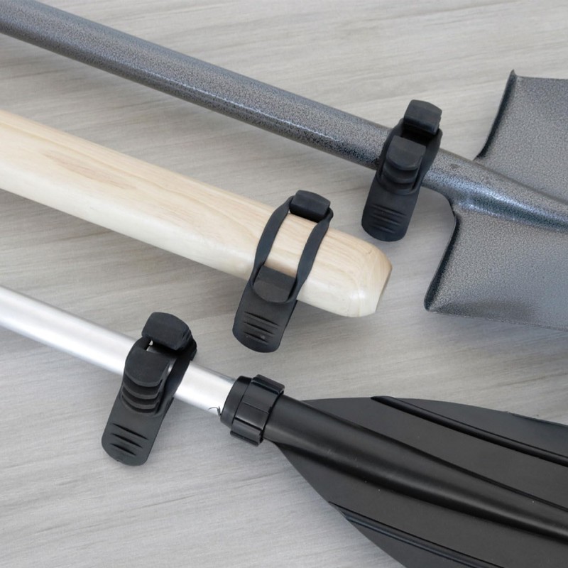 Pack of 2 shovel holders, 5/8 inch - 2-1/4 inch