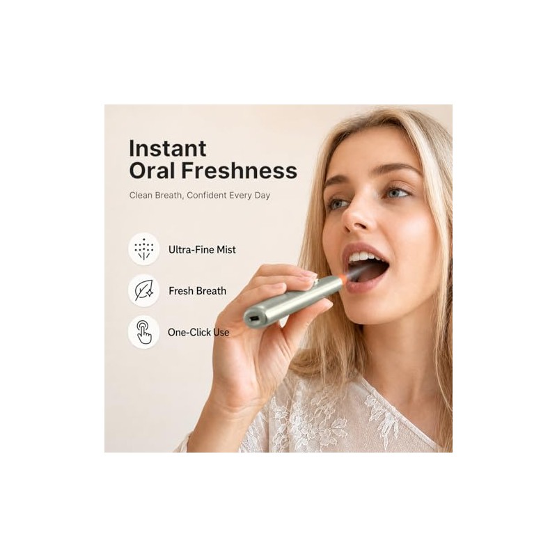 ZDEER Probiotic Electric Oral Spray for Fresh Breath