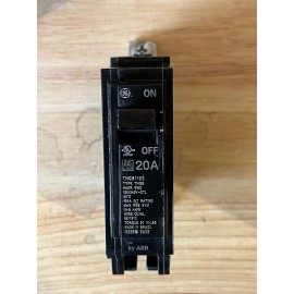 GE NEW IN BOX GE THQB1120 20 AMP 120 VOLT SINGLE POLE CIRCUIT BREAKER