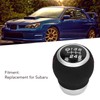 6 Speed Gear Shift Knob Manual Shifter Head Automotive Body