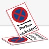 Strobo Achtung Videoüberwachung Sign, 20 x 30 cm, Made From