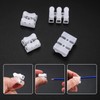 65 Pcs Spring Wire Connectors, Spring Clamp Terminal Cable Clamp