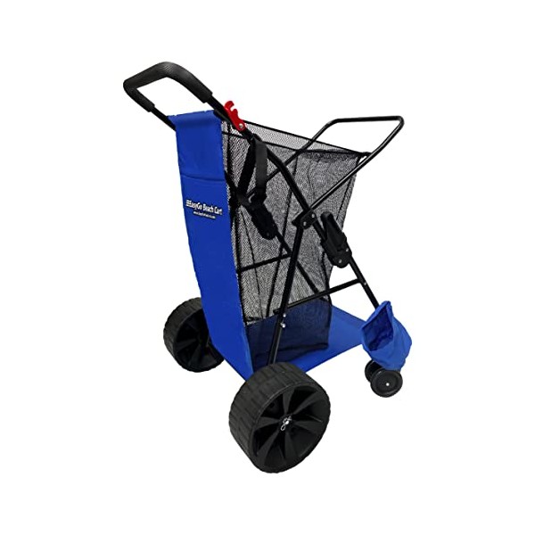 Beach Wagon Cart – Heavy Duty Folding Ocean Utility Cart