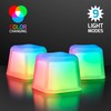 Set of 12 Hollywood Ice Multicolor Light Up LED Ice