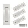 youthua 6 Inch Recessed Finger Flush Pulls，Pocket Door Handles，for Sliding