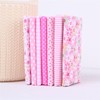 7Pcs Top Cotton Craft Fabric Bundle Squares Patchwork,DIY Sewing Scrapbooking