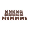 10 Sets Dresser Drawer Slides Plastic Drawer Slides and Guides