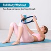 Beenax Pilates Ring - Double Handle Exercise Circle, Fitness Magic