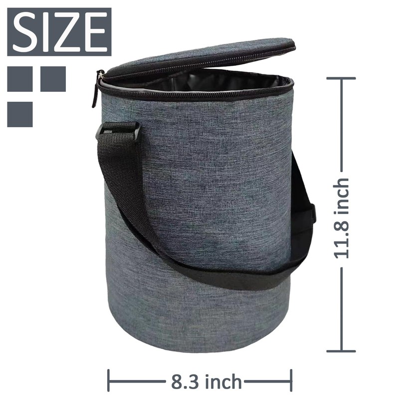 All-in-One Party Cooler Bag with Folding Design and Insulated Compartments
