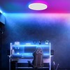 B.K.Licht - LED Ceiling Light Flat with Remote Control, RGBIC