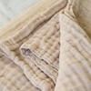 Fibre For Good Cotton Muslin Blanket, White