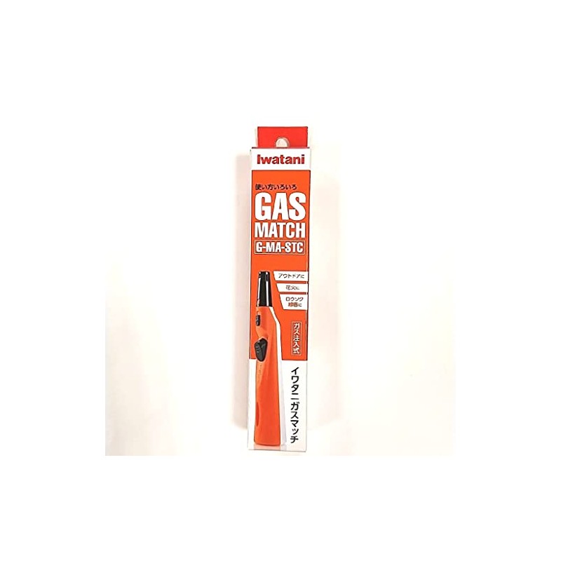 Iwatani Gas Match STC G-MA-STC Orange/White