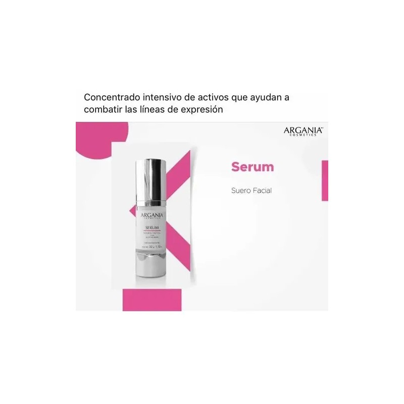 Sérum Facial Argania Cosmetics Aceite de Argán Antiarrugas 32mL