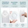 Didaey 4 Pcs Squeeze Bottles Refillable 20 oz, Inverted Plastic