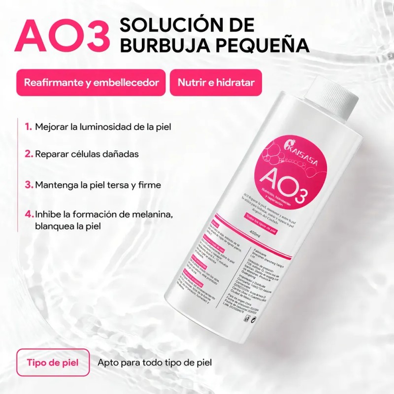 Kaisasa® Soluciones Y Kit Cuidado Facial As1 Sa2 Ao3 Hydradermabrasion