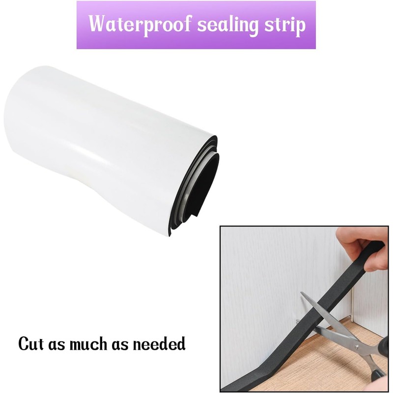 Closed Cell Neoprene Foam Rubber Sheet with Adhesive - 81