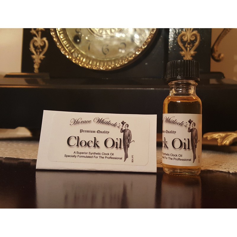 Horace Whitlock's Synthetic Clock Oil