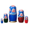 White Nights Russian Nesting Doll 5pc./6"