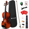 Vangoa Violin 4/4 Full Size Fiddle Set, Acoustic Violins Bundle