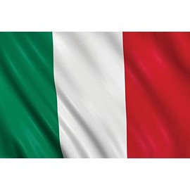 SHATCHI 5ft x 3ft National Flags Events Pub BBQ Decorations for Rugby Cricket Football Sports 2023 World Cup Banner Fan Support Table Cover, Polyester, Italy