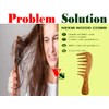 Rufiys Neem Wood and Rosewood Comb for Women & Men