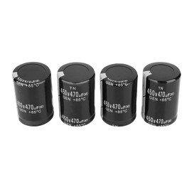 4 Pcs 450V 470μF Aluminium Electrolytic Capacitor for Inverter Welding Machine 35x50mm