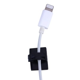Cable Clip, Wire Stopper, Cord Clip, Storage, Cable Fixture, Tape, For Car, Home, Office Use (40 pcs, Black) (40 pcs, Black)